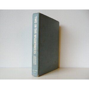 Vintage Adventure Book -Two In The Wilderness by Jackson Gregory - 1942
